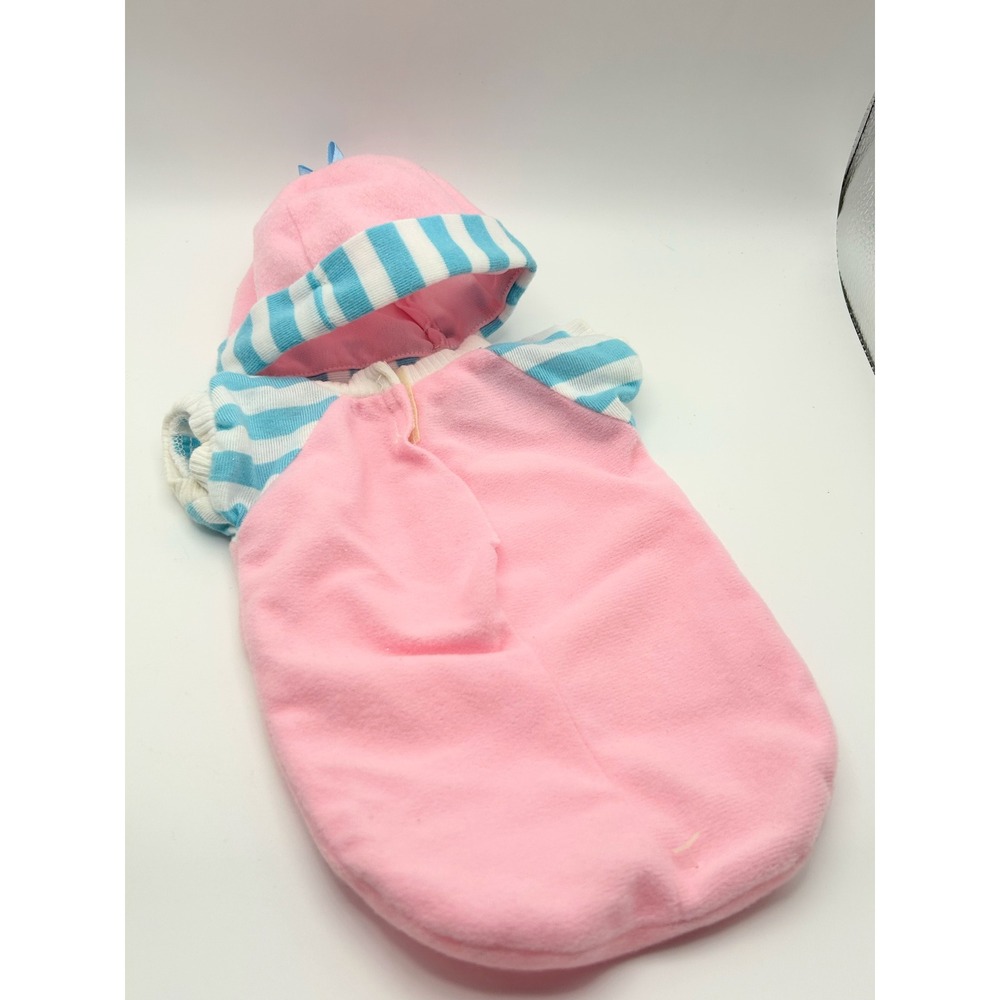 Magic Nursery Baby Doll Sleep Sack Bunting‎ Hat Pink Outfit 12-14 Inch Doll - Picture 6 of 7
